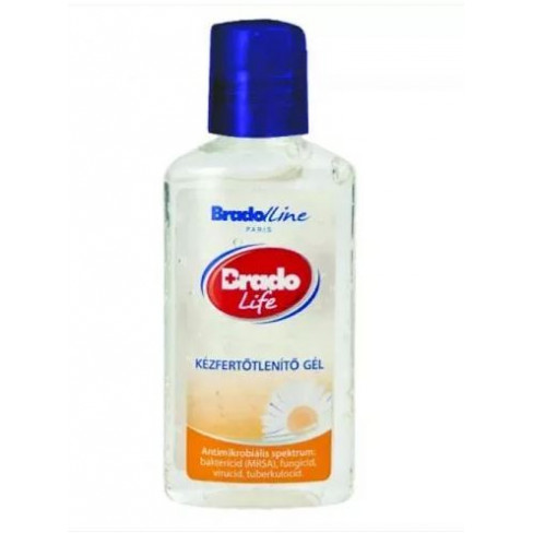 Bradolife kézfertőtlenítő gél kamilla 50ml